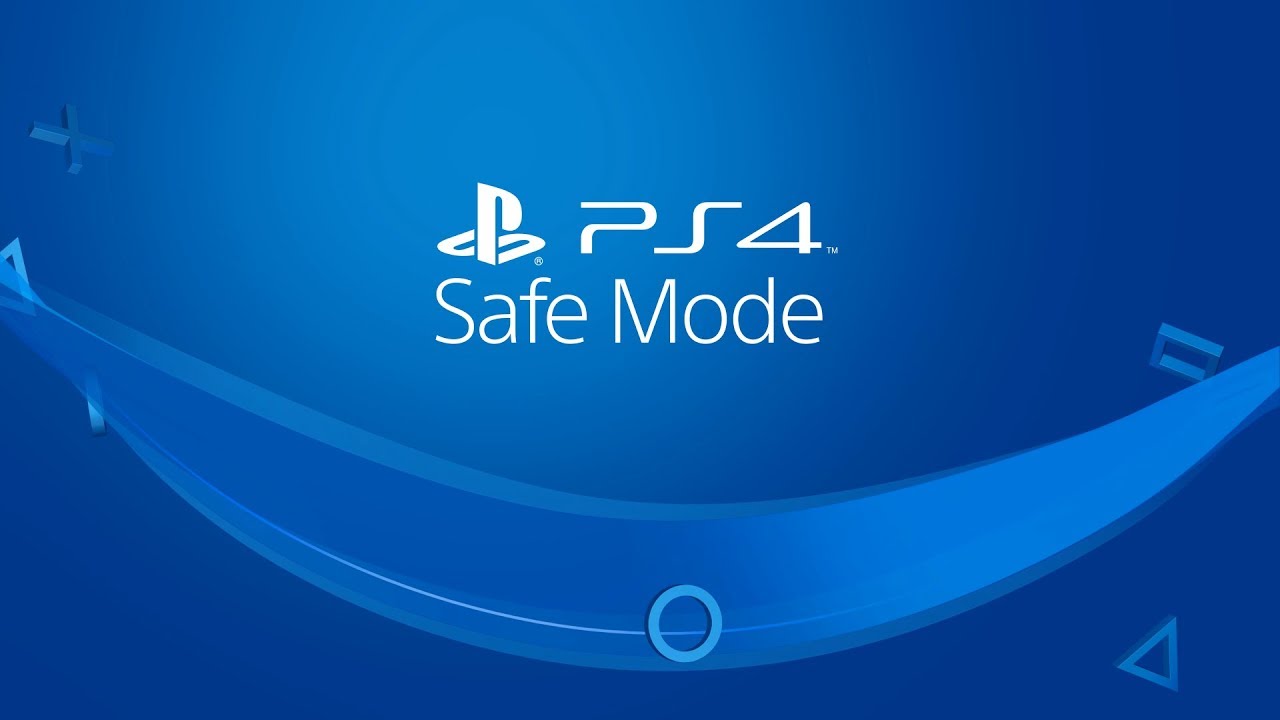 How To Put Ps4 In Safe Mode